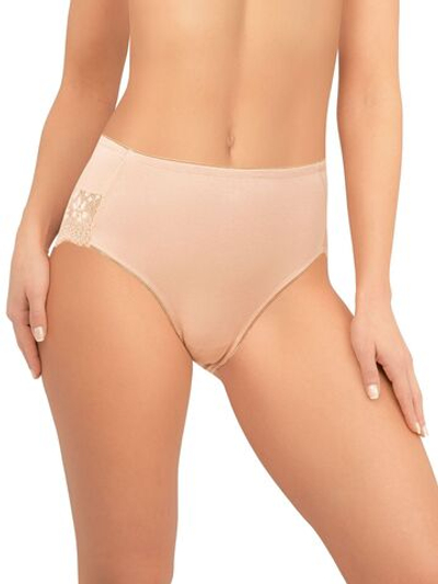 Трусики-макси из хлопкового полотна (Размер: L) (Цвет: белый)