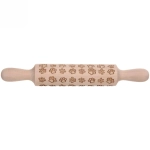 Скалка деревянная фигурная «Лапки» 28*4,5см