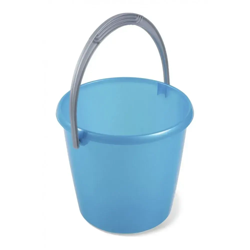 Ведро Соло 3л перламутровое бирюзовое С630БИР (комплект 19 шт)