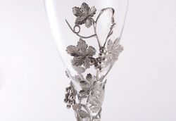 Ваза - бокал "Виноградная сласть"