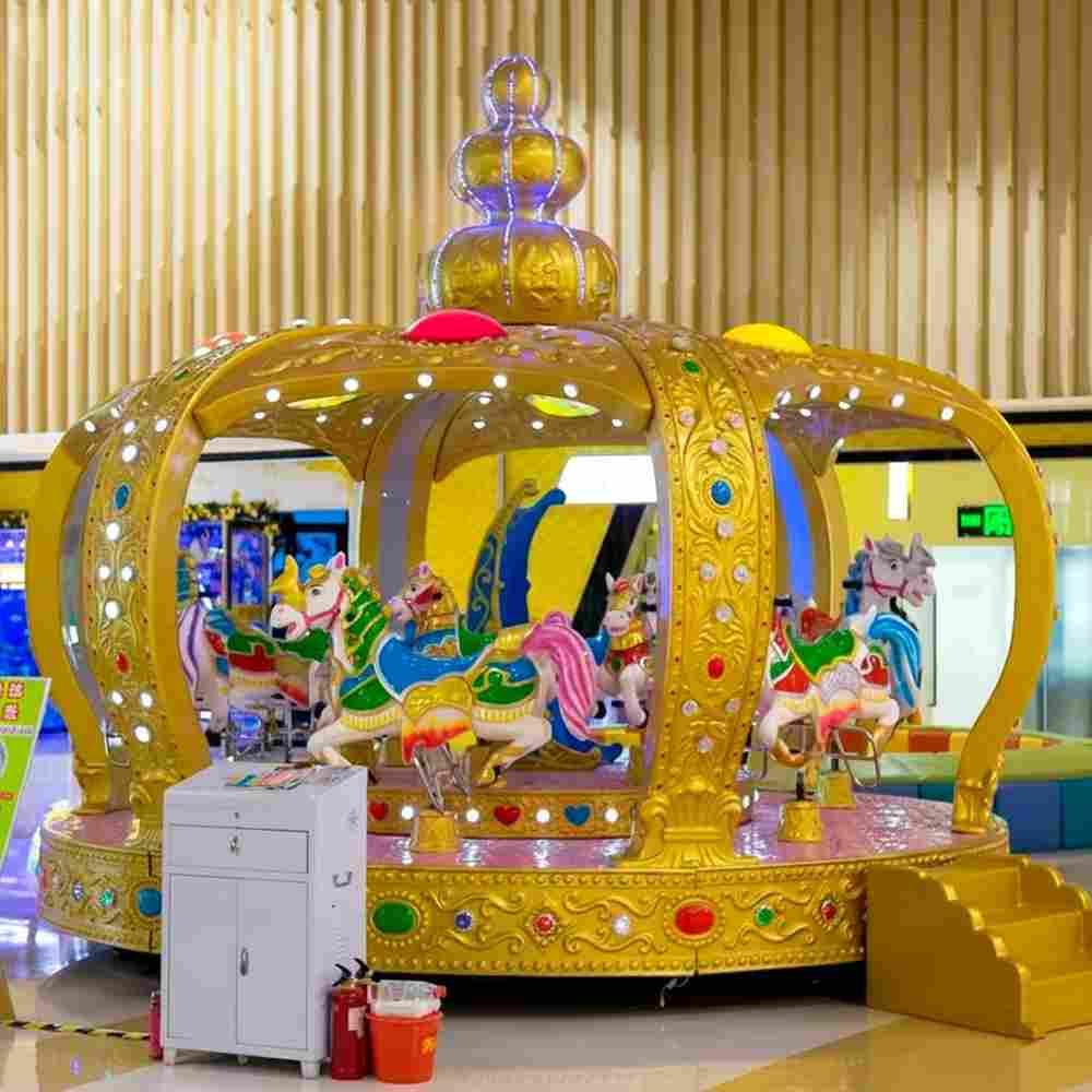 Электрическая карусель «Золотая корона», 12 мест