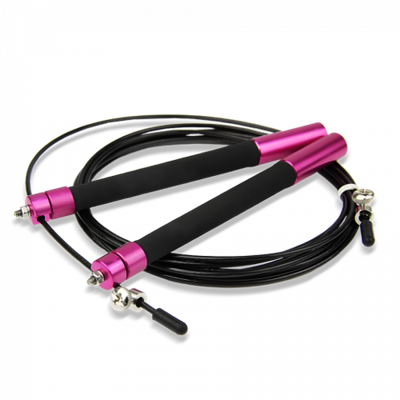 Скакалка скоростная для кроссфита алюминиевая с обрезиненной ручкой Hasttings Digger HD12A1C