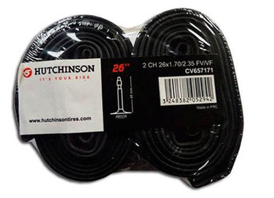 Камера 26"x1,7/2,35", F/V 48мм,HUTCHINSON 173г, 2шт в инд уп. CV657171