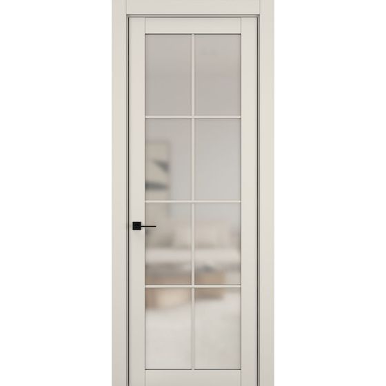 Цена на Межкомнатная дверь керамик NC 5 жемчужный остеклённая Купить Межкомнатная дверь керамик NC 5 жемчужный остеклённая