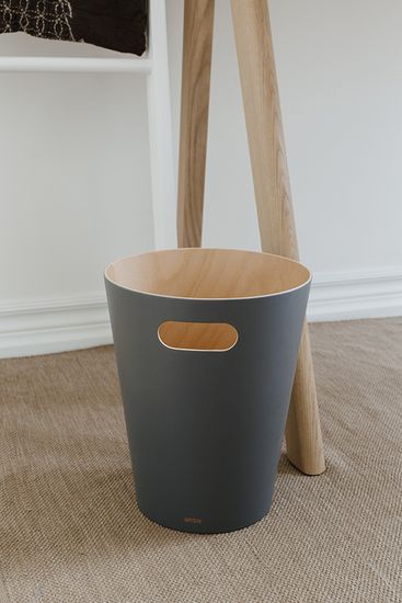 Корзина для мусора, 7,5 л, woodrow, зеленая