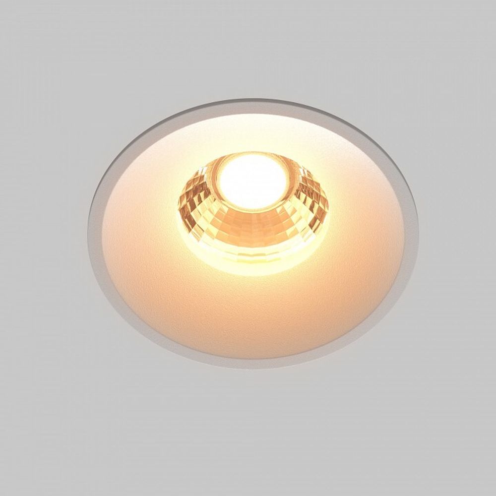 Встраиваемый светильник Maytoni Round DL058-12W2.7K-W