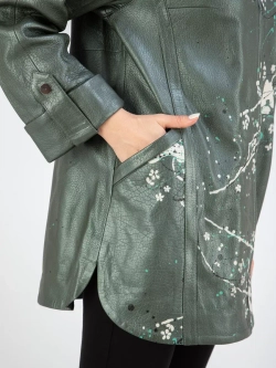 Кожаная куртка демисезонная