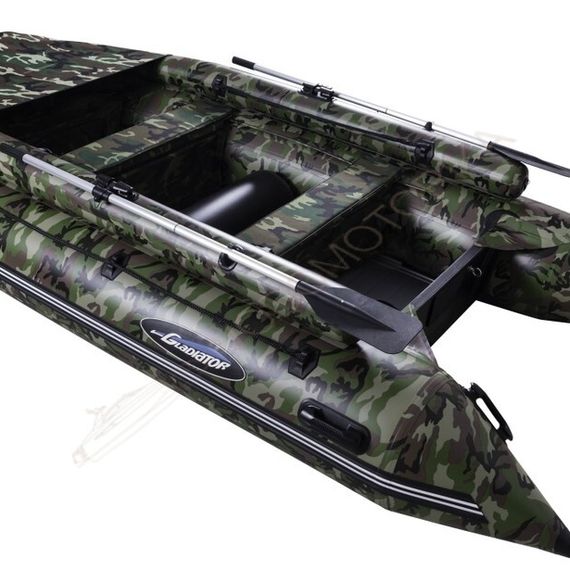 Надувная лодка GLADIATOR D 500 AL FB CAMO