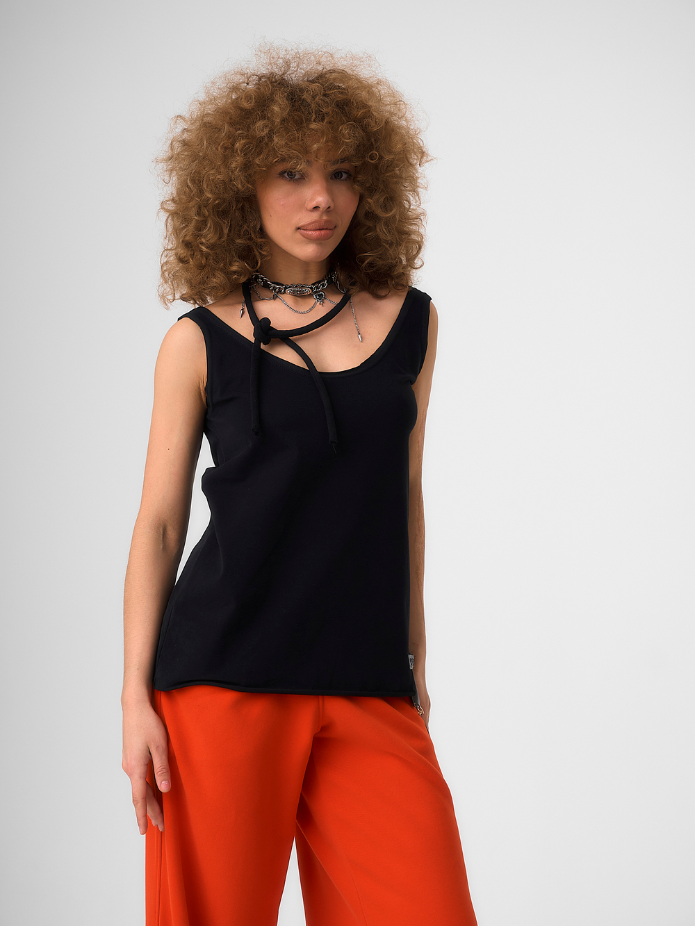 Майка опен 2 черный