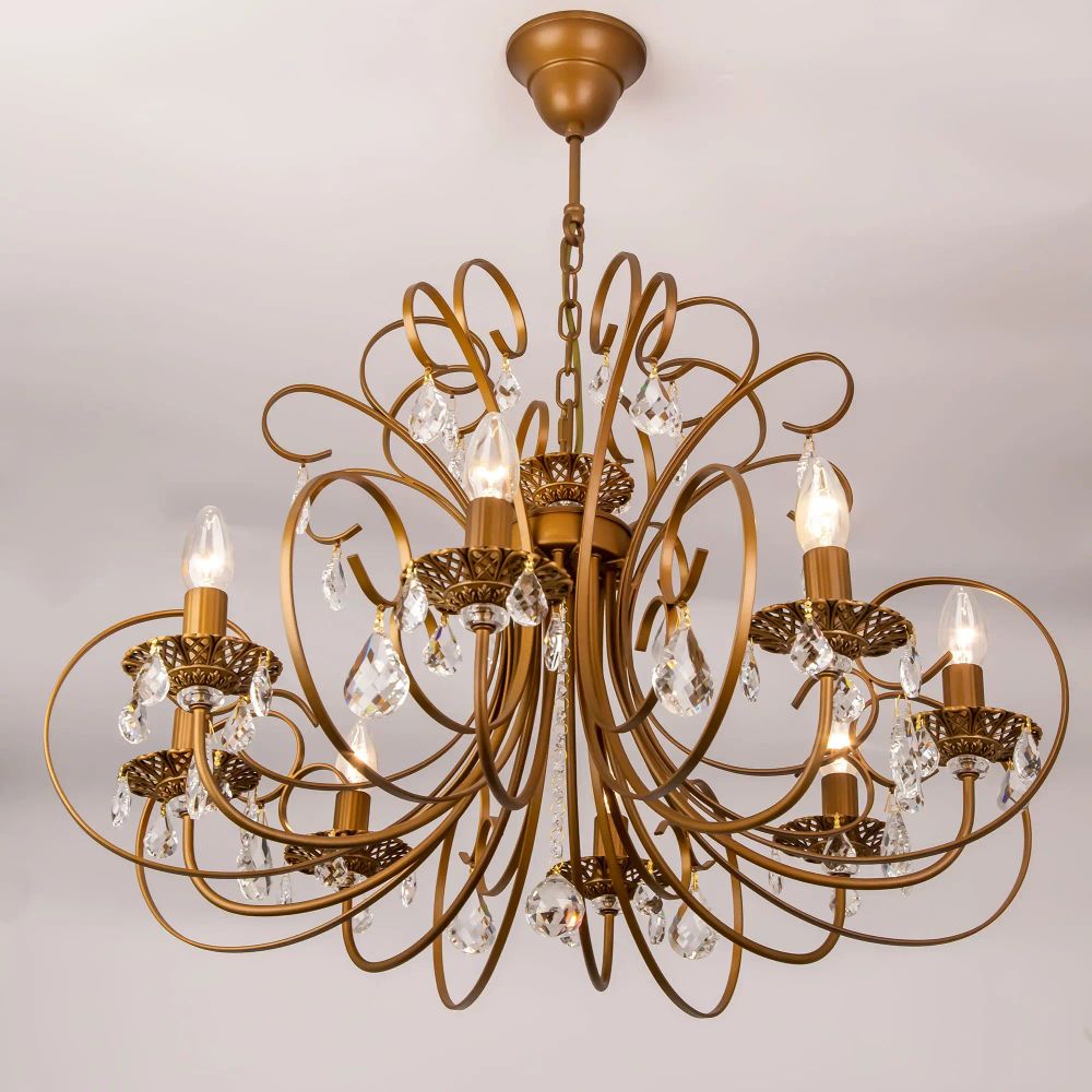 Citilux Марлен CL411181 Люстра подвесная Кофейная