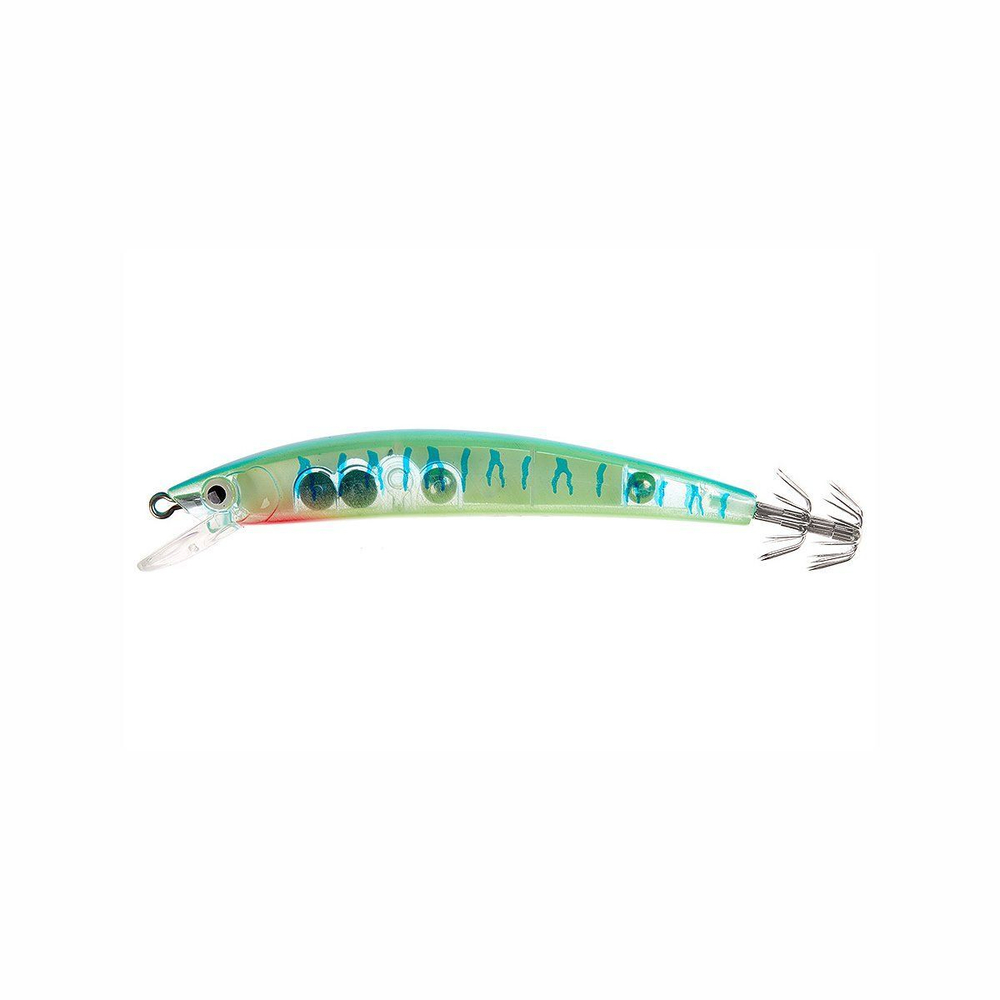 Воблер Минноу кальмарный HIGASHI Pelagic 19g #04. Green Mackerel