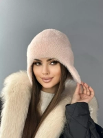 шапка ушанка зимняя пушистая