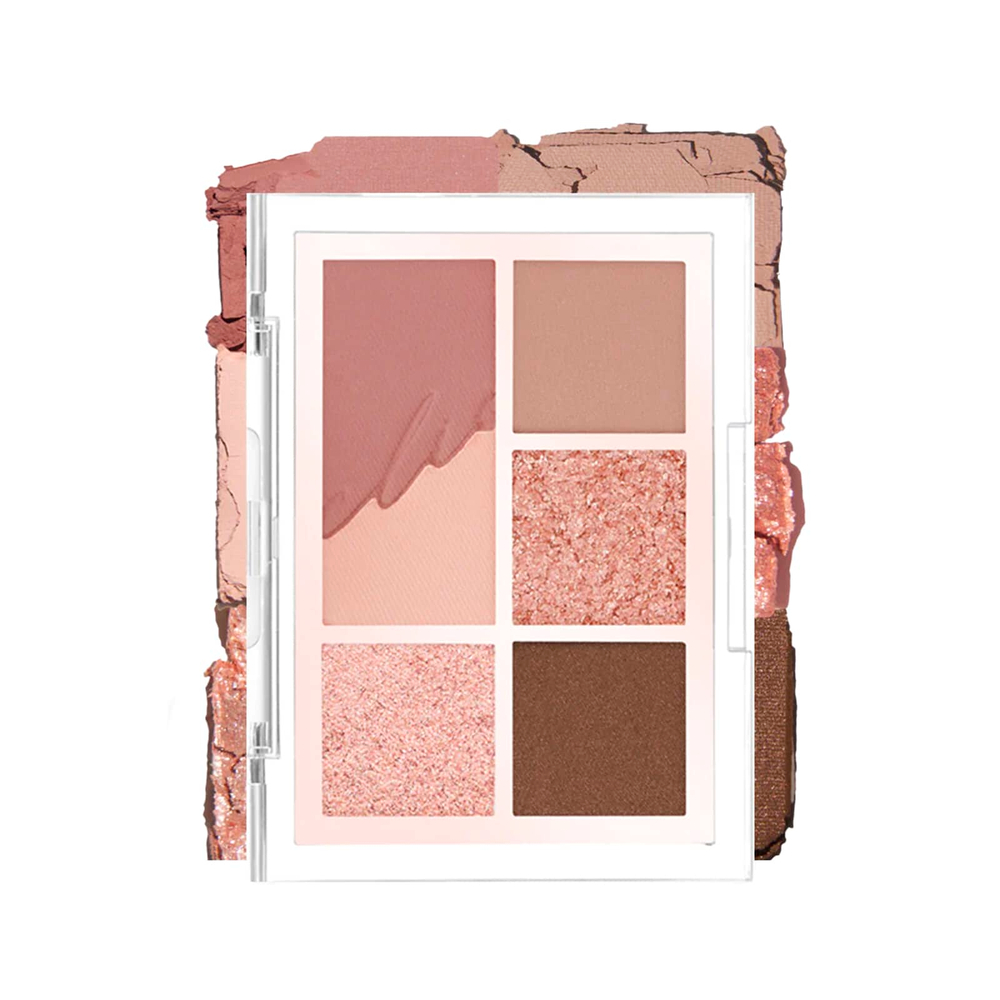 Clio, Pro Eye Palette Mini, 02 Rosy Haze, 1 мини-палитра