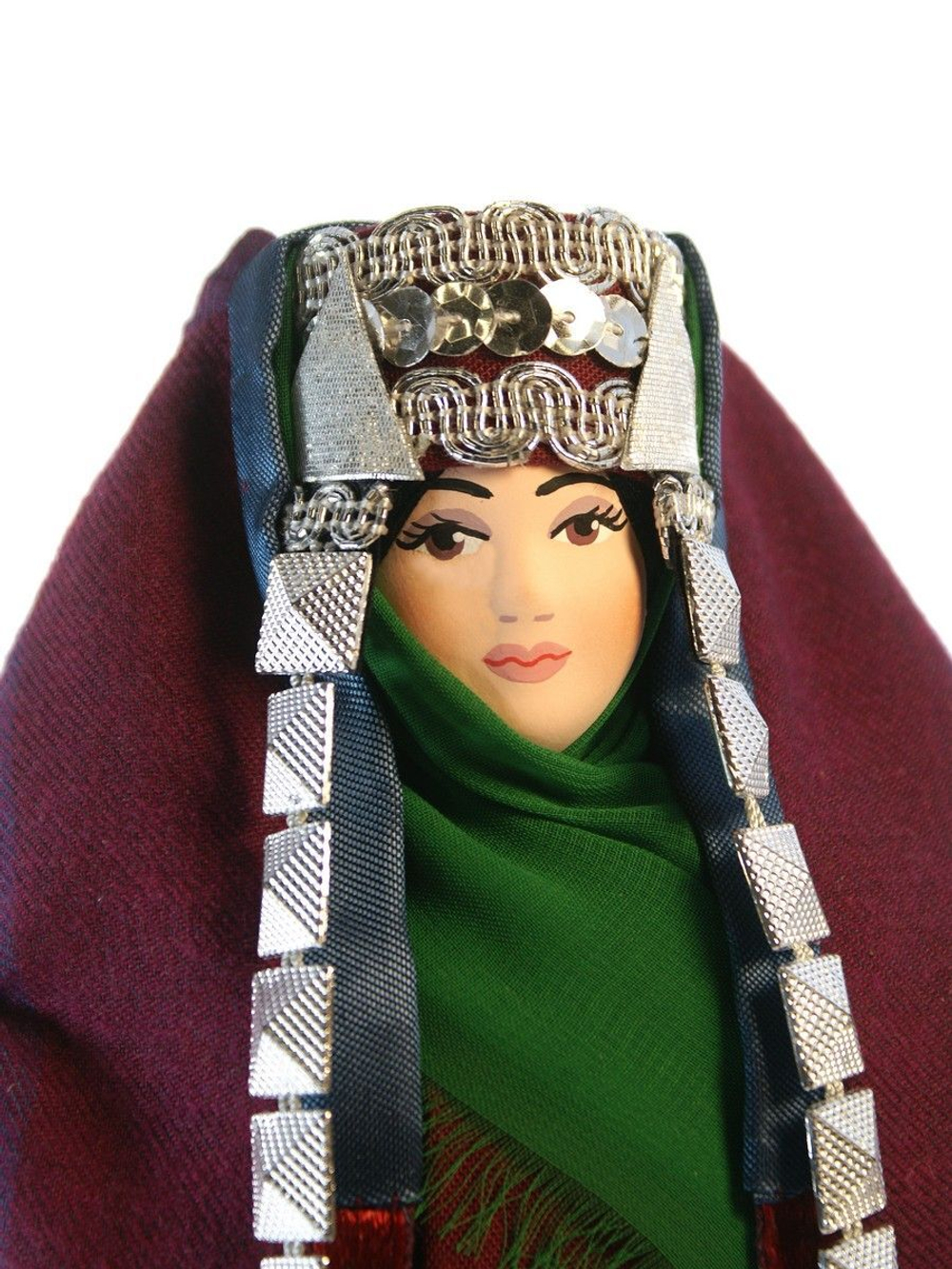 Кукла коллекционная в туркмено-текинском женском костюме