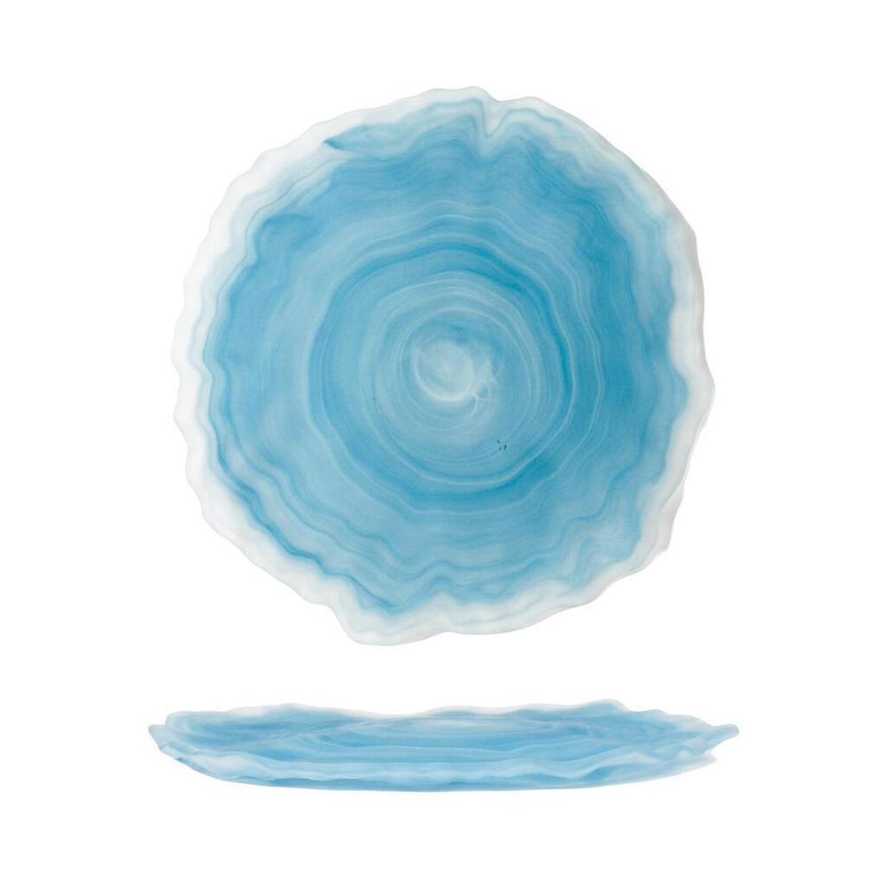 Тарелка d 21 см h2 см   матовое стекло P.L. Proff Cuisine [6]