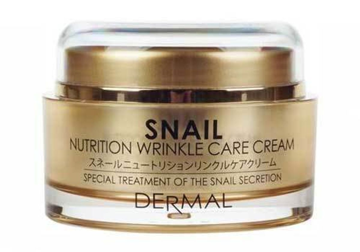 Питательный крем от морщин "Dermal" с улиткой, 50г