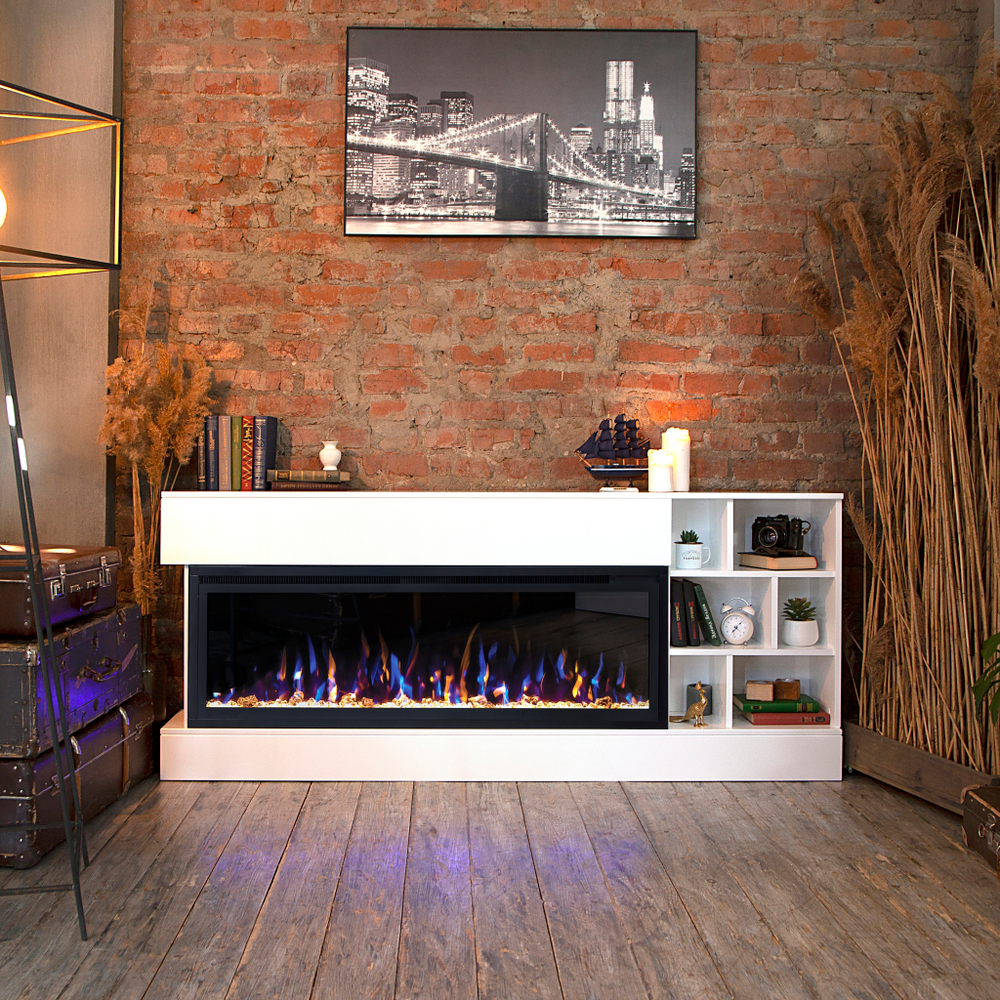 Каминокомплект Real Flame Dixon 50 WT с очагом Saphir 50