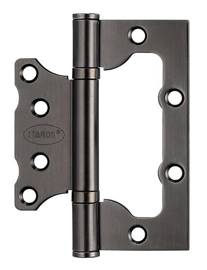 Петля дверная ИТАРОС без врезки 100x75x2 графит GR