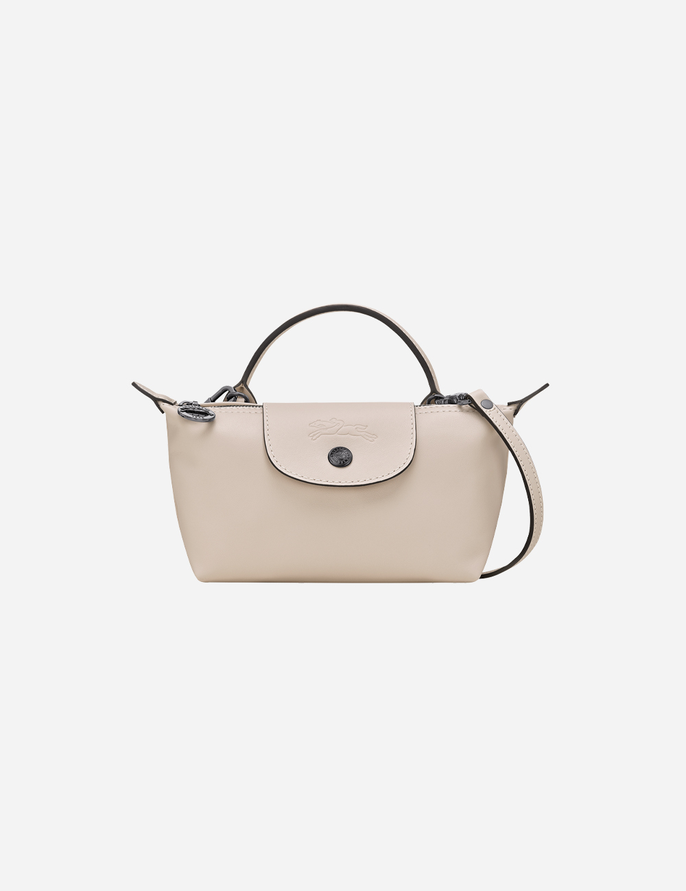 Longchamp Le Pliage Xtra XS Pouch Leather "Paper"