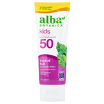 Alba Botanica, детский солнцезащитный лосьон, SPF 50, тропические фрукты, 89 мл (3 жидк. унции)