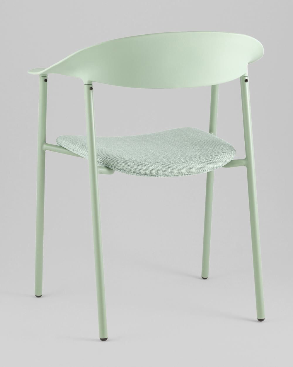 Стул Eila с подушкой пластик зеленый
