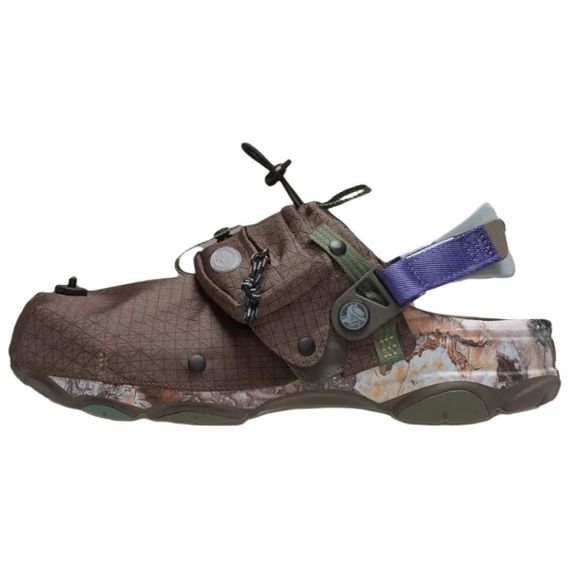 Crocs ALL TERRAIN Clog Повседневная обувь Низкий верх Коричневый Унисекс