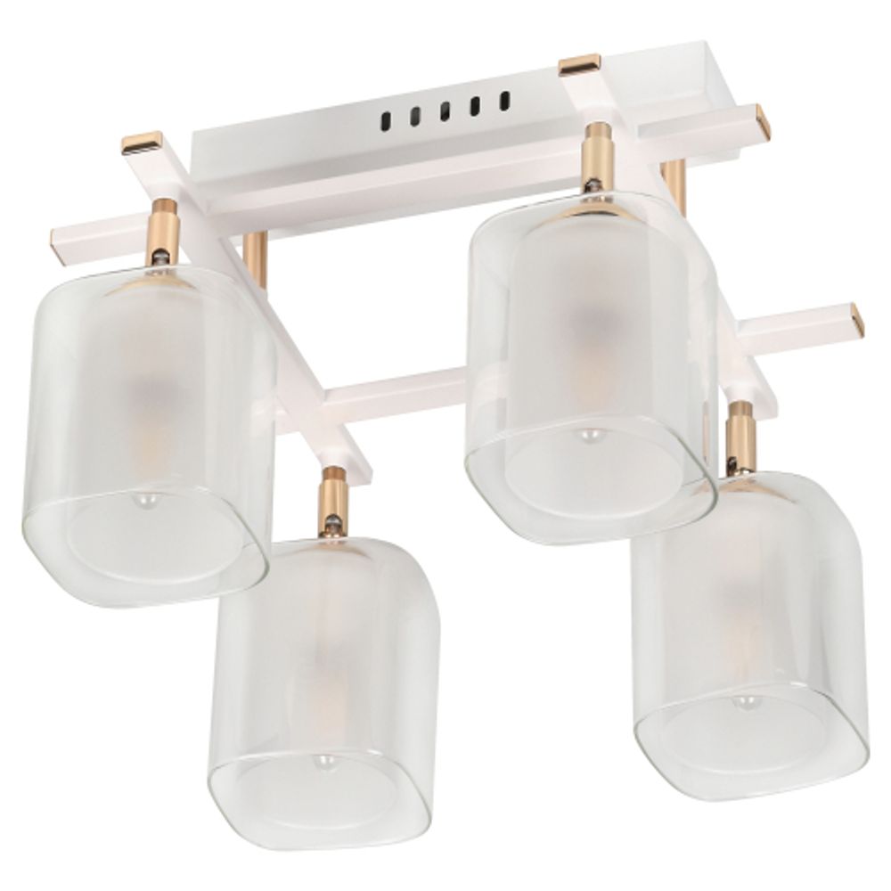 Светильник потолочный Rivoli Helga 3100-304 4 * Е27 40 Вт модерн | Модерн