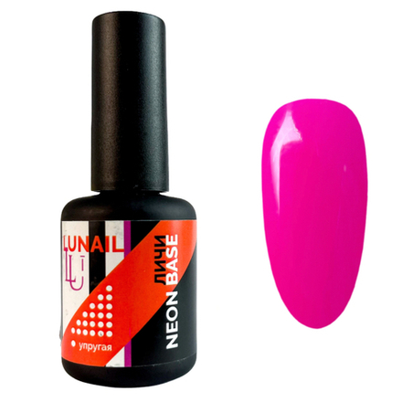 База Lunail камуфлирующая "NEON 5" - личи (18 мл)
