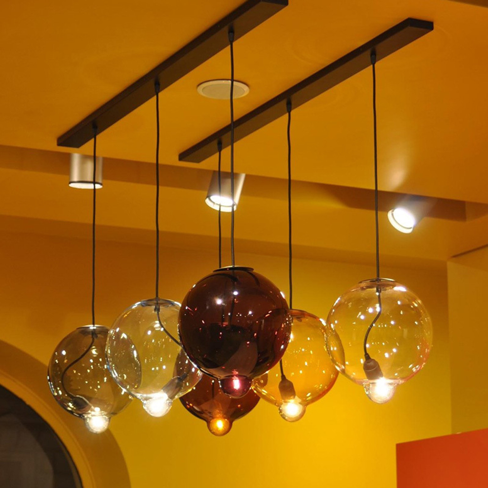 Pendant design lamp  Meltdown Single Bowl by Cappellini
