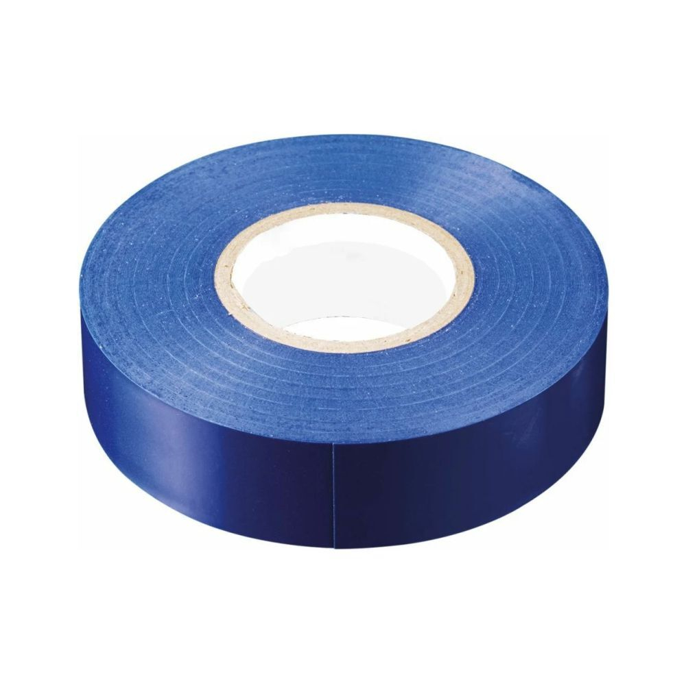 STEKKER INTP01315-10 Изолента ПВХ 15/10 синяя 130мкм (120%) 32825
