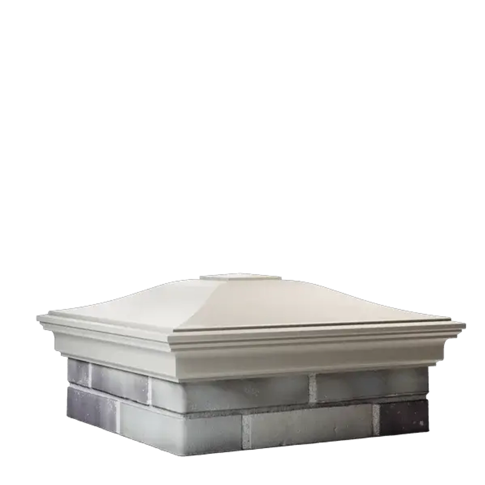 Колпак для забора MONBLAN классический на 2 кирпича