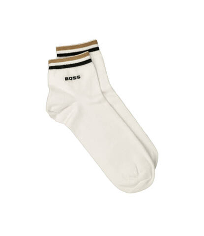 Носки 2 пары 2P SH Stripe CC BOSS BLACK - белый(50491195)