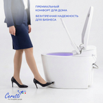 Унитаз напольный Ceruttispa КЛИО (CLIO) Smart CT12153 с дистанционным управлением (680x410x490)