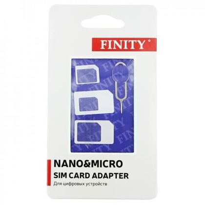 Комплект Nano sim адаптер FINITY