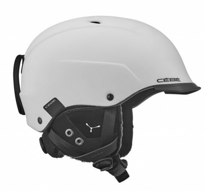 2024 Шлем CEBE CONTEST VISOR Matt White Black