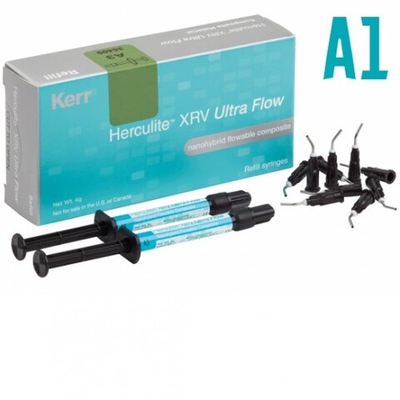 Herculite XRV Ultra Flow цв.A1 (2шпр.х2г, насадки-20шт.)