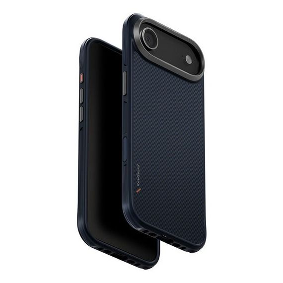 Чехол Uniq Keva MagSafe для iPhone Air Kevlar Trance Blue (IP6.6(2025)-KEVAMTBLU)