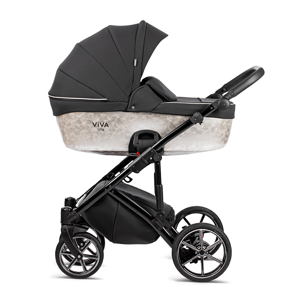 Коляска Tutis 2 в 1 Viva Life Majestic New 2020 №041 Silver (Серый)