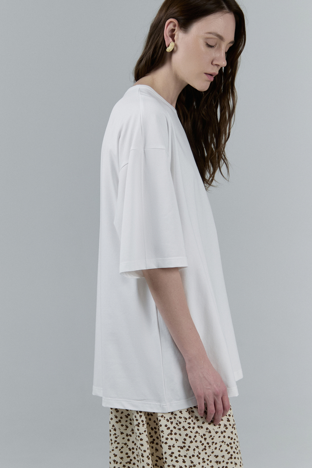 Футболка объемного кроя