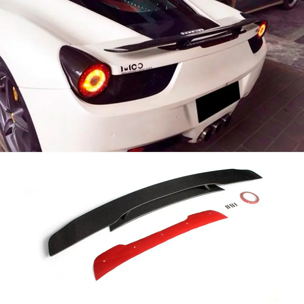 Карбоновый спойлер на крышку багажника для Ferrari 458 2009-2015 Феррари