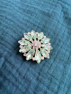 Пуговицы со стразами 38 мм