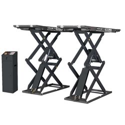 KraftWell (KRW350SF/220) Подъемник ножничный короткий напольный г/п 3500 кг