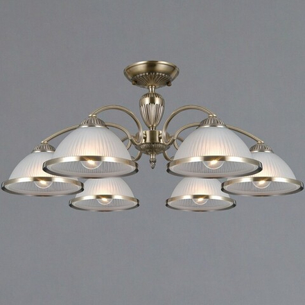 Люстра на штанге ILLUMICO AREZZO IL0596-6CSQ-25 AB AREZZO