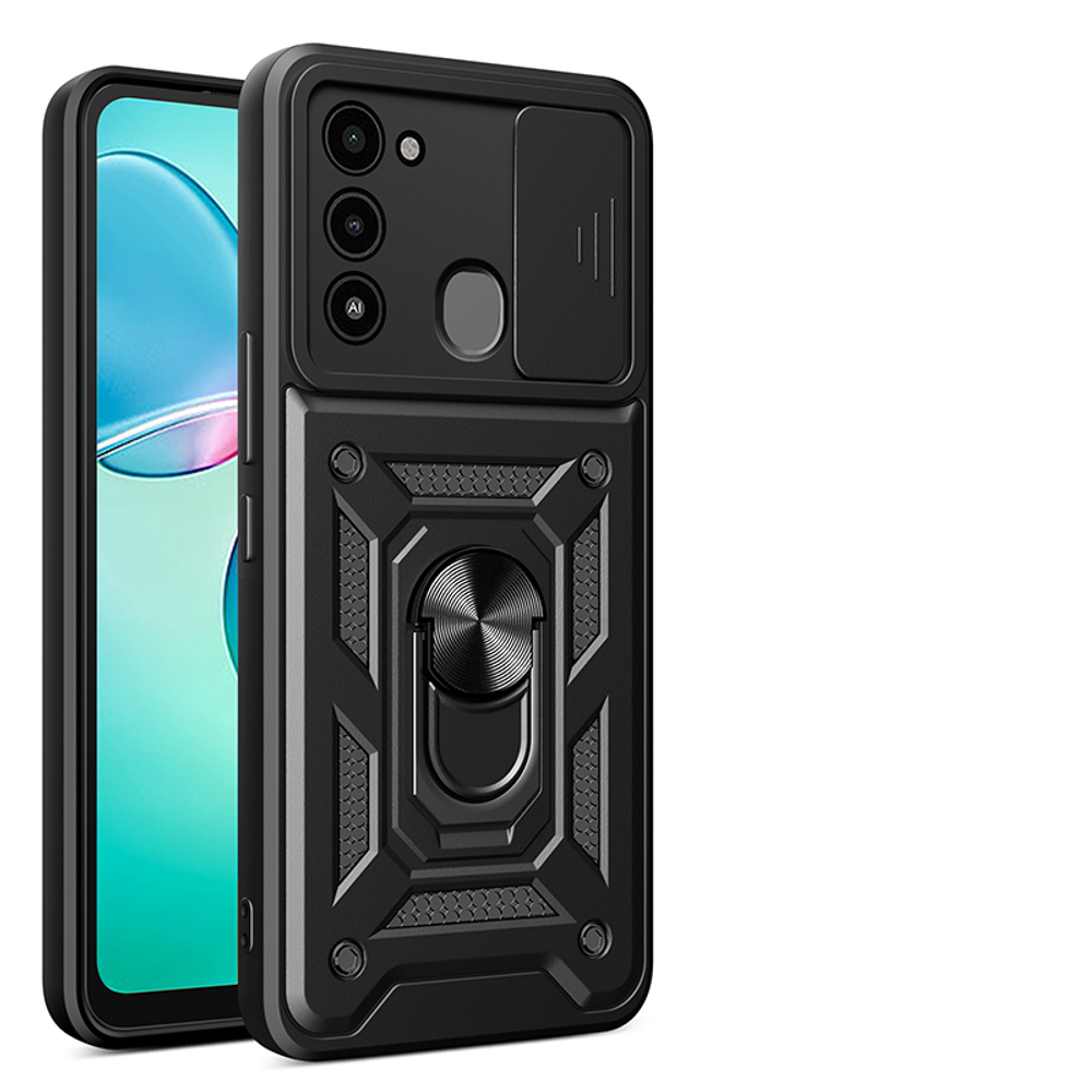 Чехол с кольцом Bumper Case для Tecno Spark GO 2022