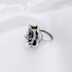 "Пассион " кольцо в серебряном покрытии из коллекции "Эйфория" от Jenavi