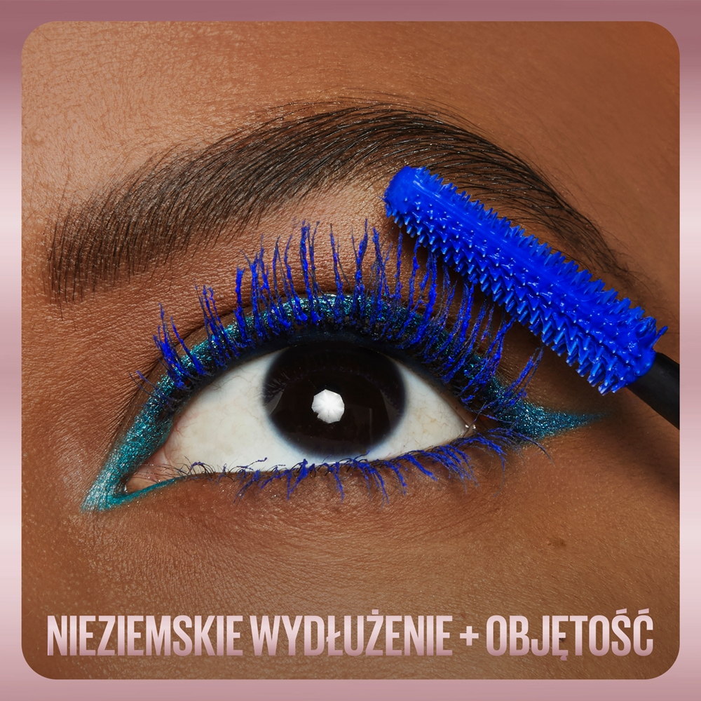 MAYBELLINE NEW YORK Lash Sensational Sky High - Тушь для ресниц, утолщающая и удлиняющая оттенок Blue Mist, 7 ml