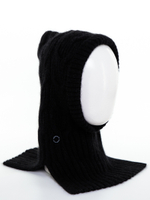 Капор Клеома из пряжи енота