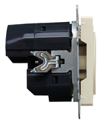 Розетка с заземлением  IEK BR-R14-16-U22-018-K10