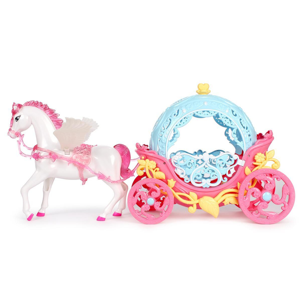 Карета с лошадью и куклой, коробка 349A