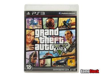 PS3 GTA 5 / V (Б/У, Русские субтитры, BLES-01807)